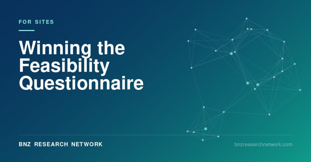 Winning the Feasibility Questionnaire — BNZ Research Network